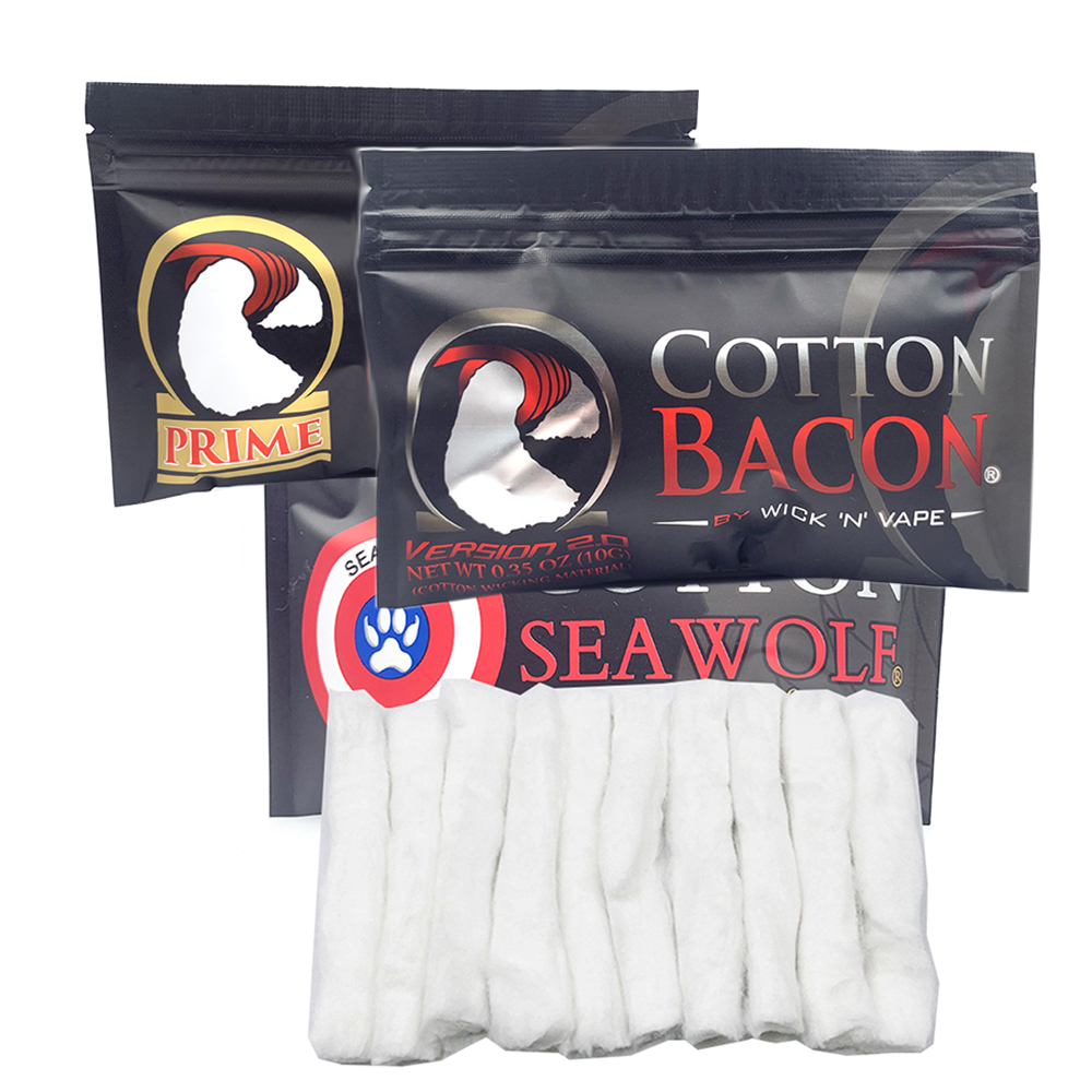 2Pack Cotton Bacon Prime Silve - Vaping Goods ulasan dan harga