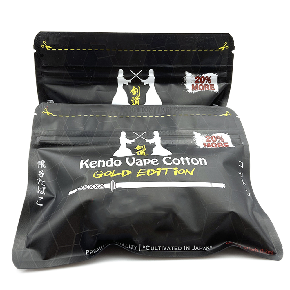 New Kendo Cotton Gold Edition  - Vaping Goods ulasan dan harga