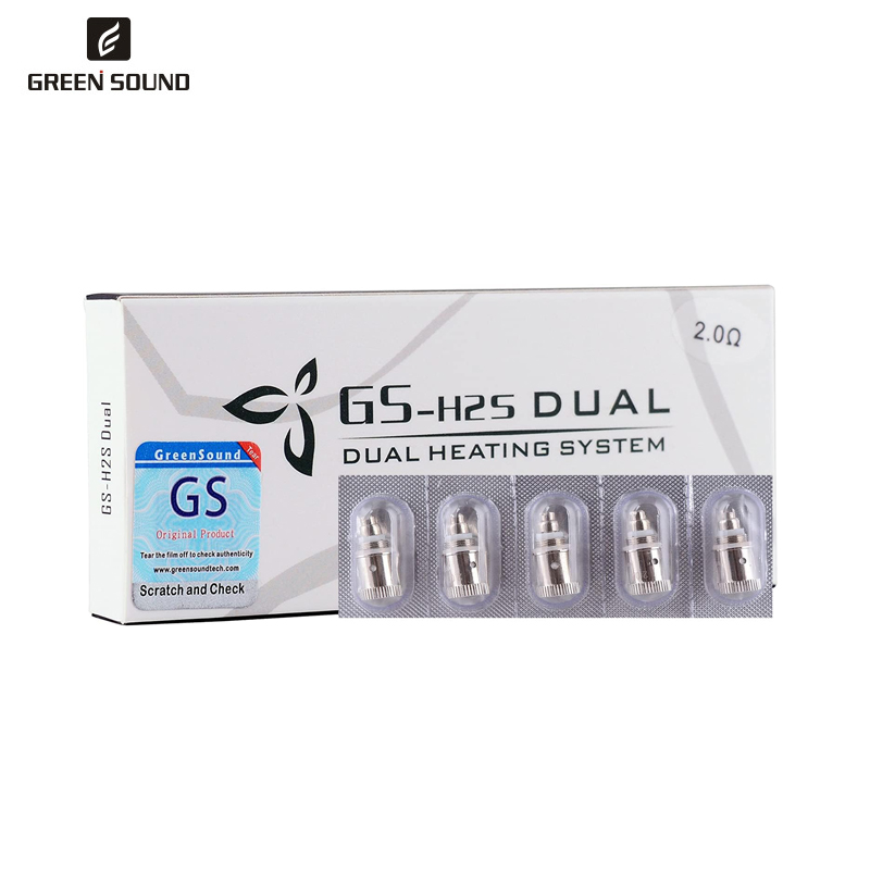 5pcs/pack Genuine GS H2S Dual  - Vaping Area ulasan dan harga