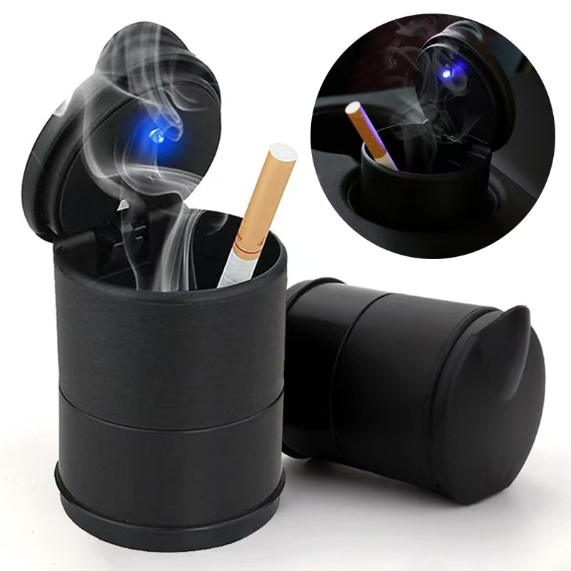 Portable Car LED Ashtray Unive - Vape Decoration ulasan dan harga