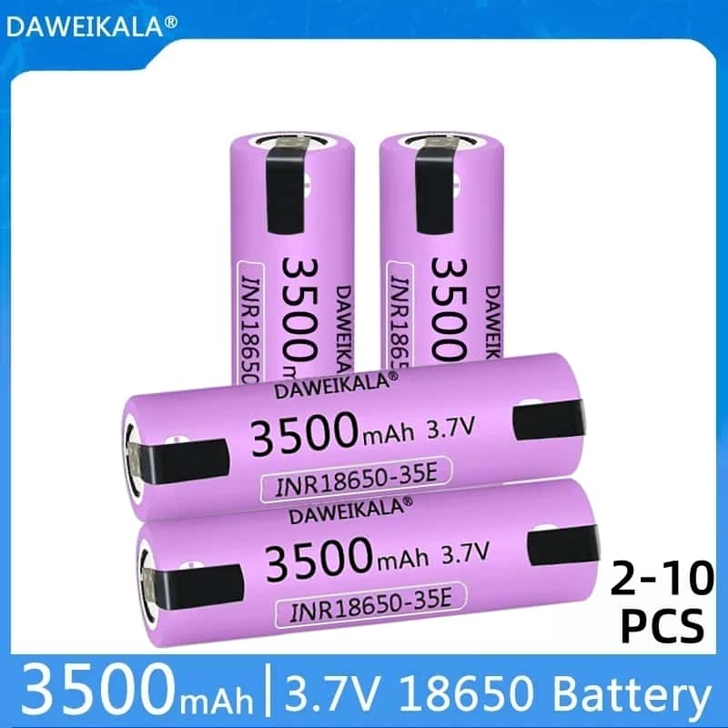 18650 35E 3500mAh 20A High Dis - Vaping Goods ulasan dan harga
