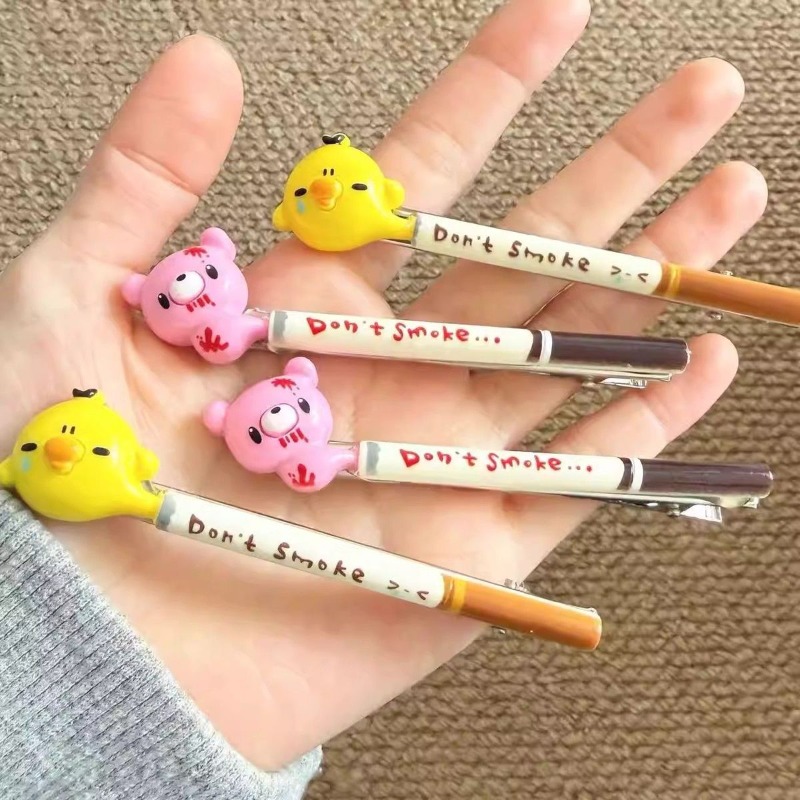 Crying Chick Hair Clips Cartoo - Vape Decoration ulasan dan harga