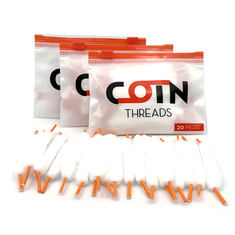 20PCS/Bag Shoelace Vape Cotton - Vaping Area ulasan dan harga