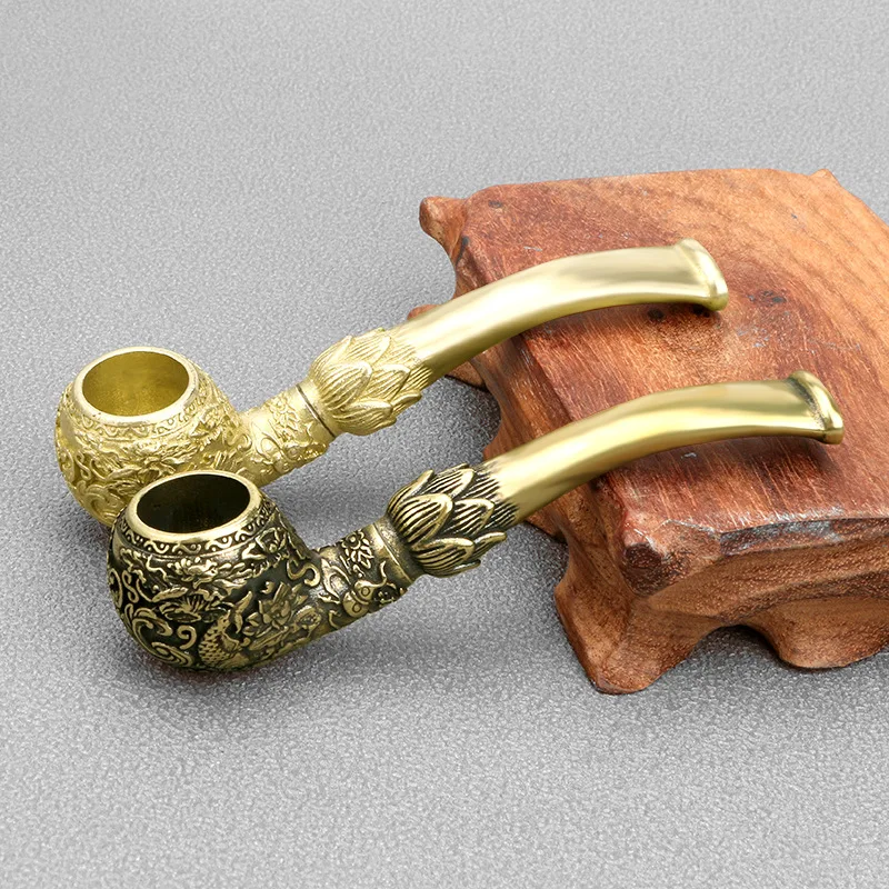 Antique Hand-carved Carp Brass - Vape Decoration ulasan dan harga