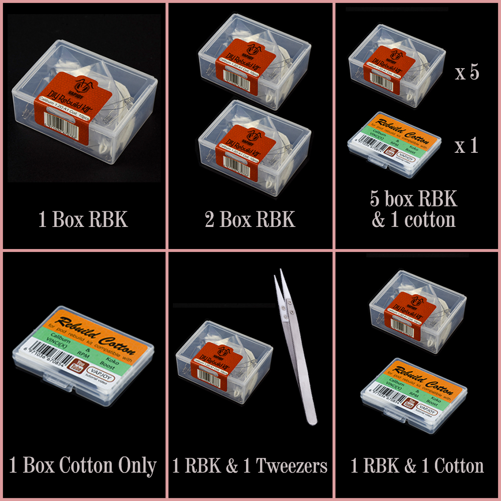 Original VAPJOY DIY Rebuild Ki - Vape Coil Replacement ulasan dan harga
