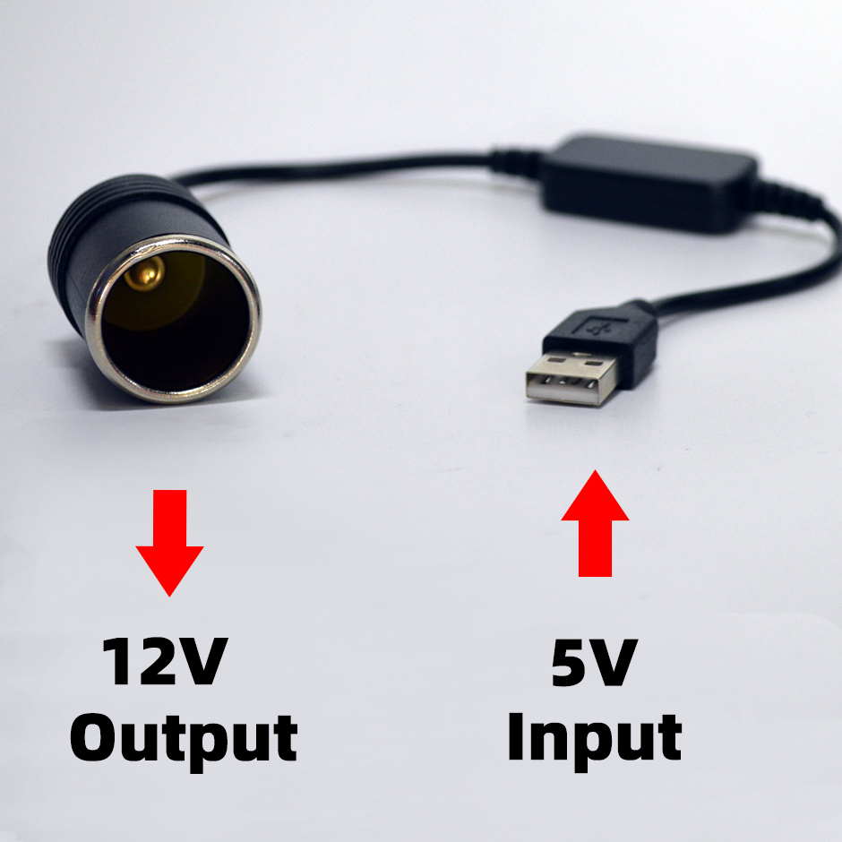 QXN 5V To 12V Converter Cable  - Accessories Experts Vape ulasan dan harga