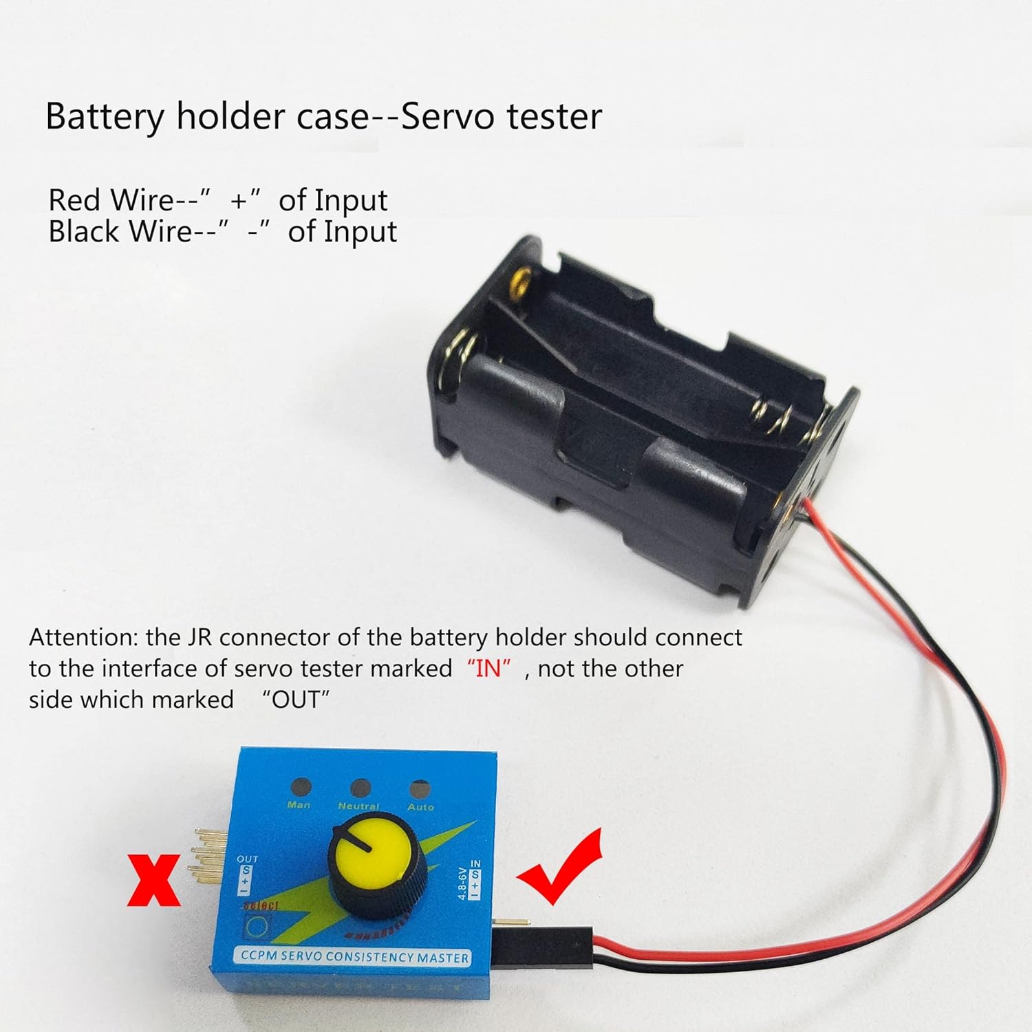 3CH Digital Servo Tester ESC S - Battery Case Storage ulasan dan harga