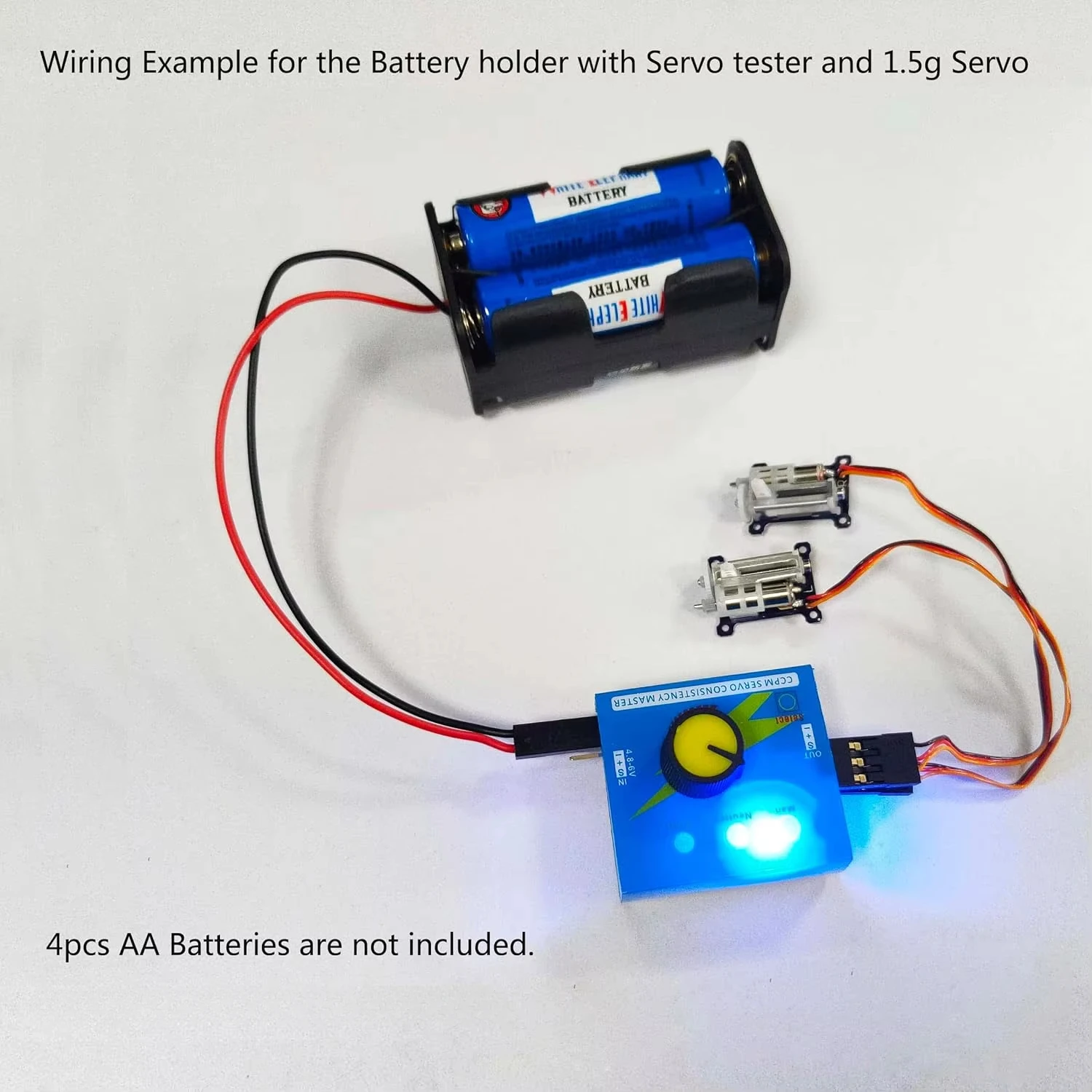 3CH Digital Servo Tester ESC S - Battery Case Storage ulasan dan harga