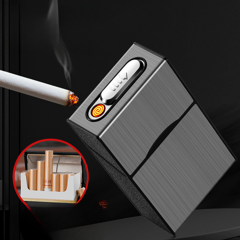 2 In 1 20 Cigarette Case Light - Accessories Experts Vape ulasan dan harga
