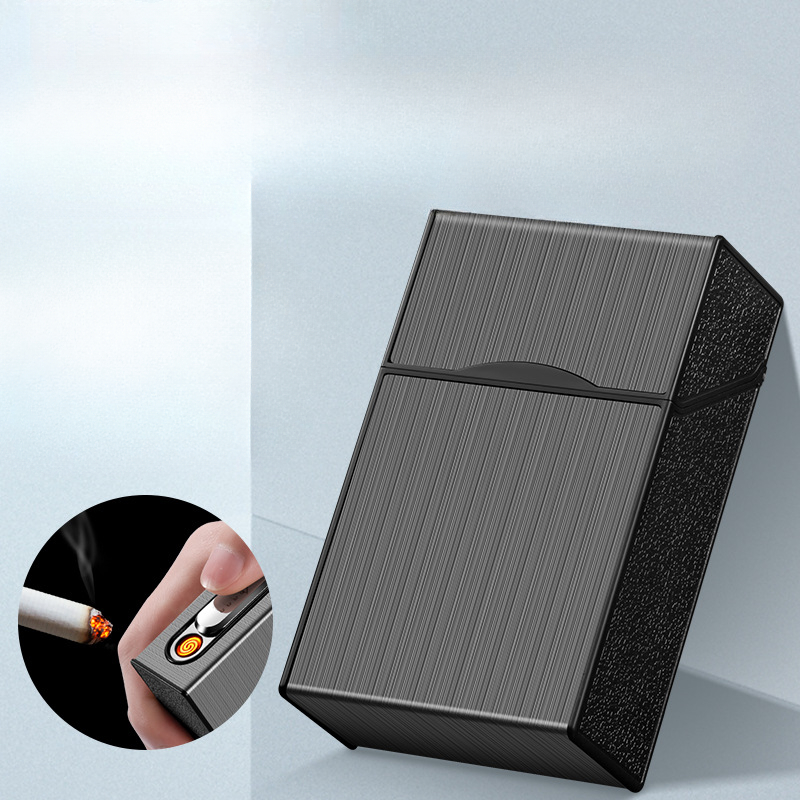 2 In 1 20 Cigarette Case Light - Accessories Experts Vape ulasan dan harga