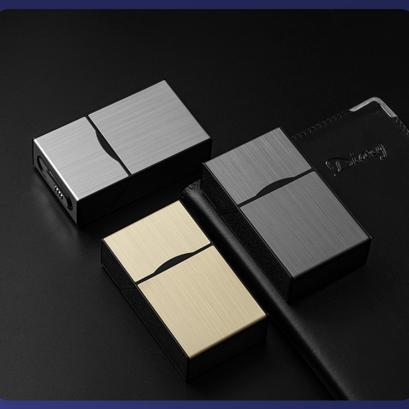 2 In 1 20 Cigarette Case Light - Accessories Experts Vape ulasan dan harga