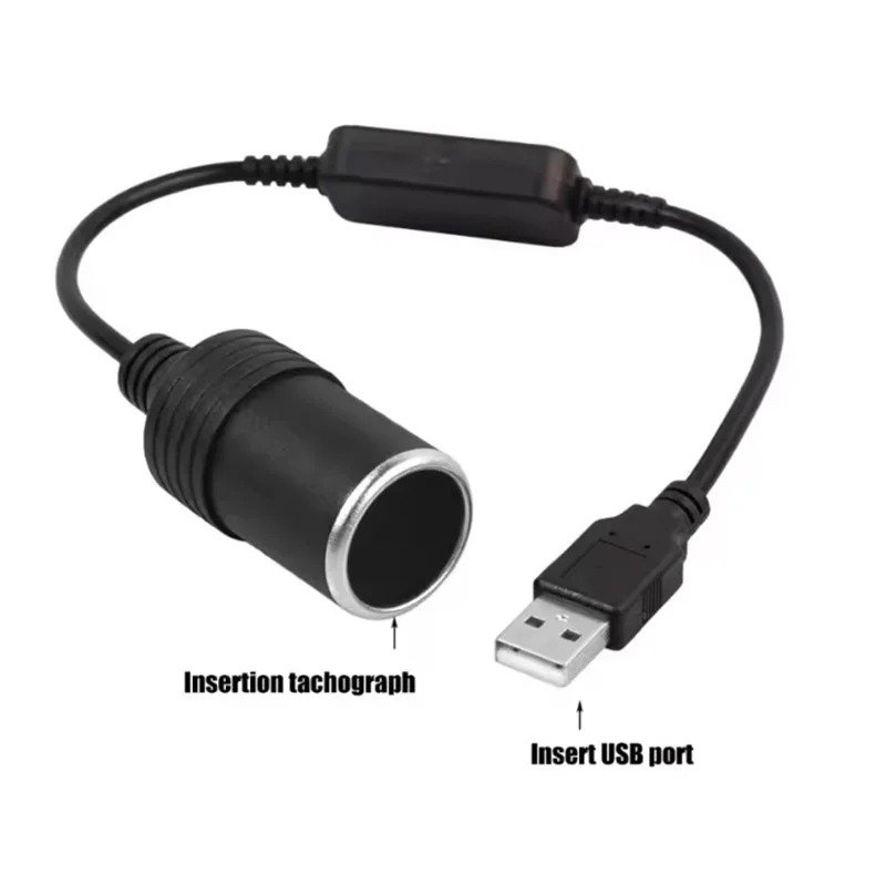 5V 2A USB To 12V Cigarette Lig - Accessories Experts Vape ulasan dan harga
