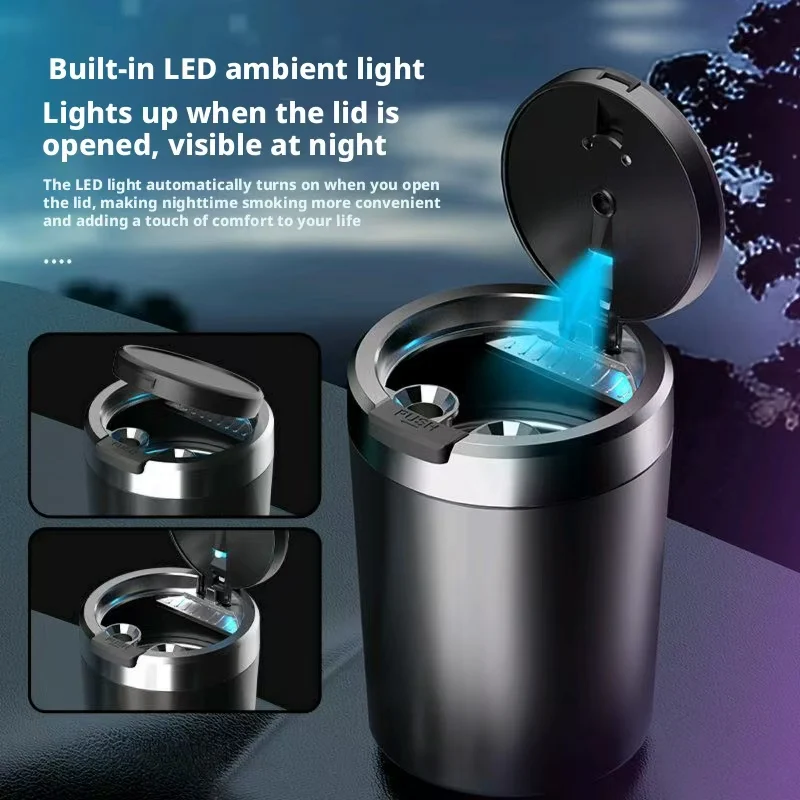 Portable LED Smokeless Car Ash - Vape Decoration ulasan dan harga