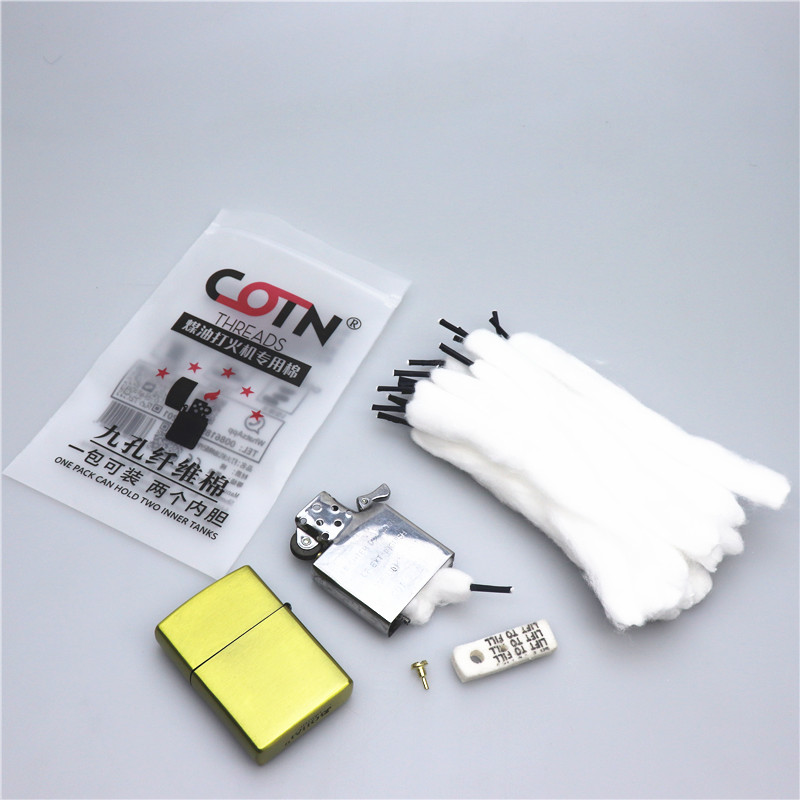 COTN THREADS Lighter Replaceme - Cotton Wick Organic ulasan dan harga