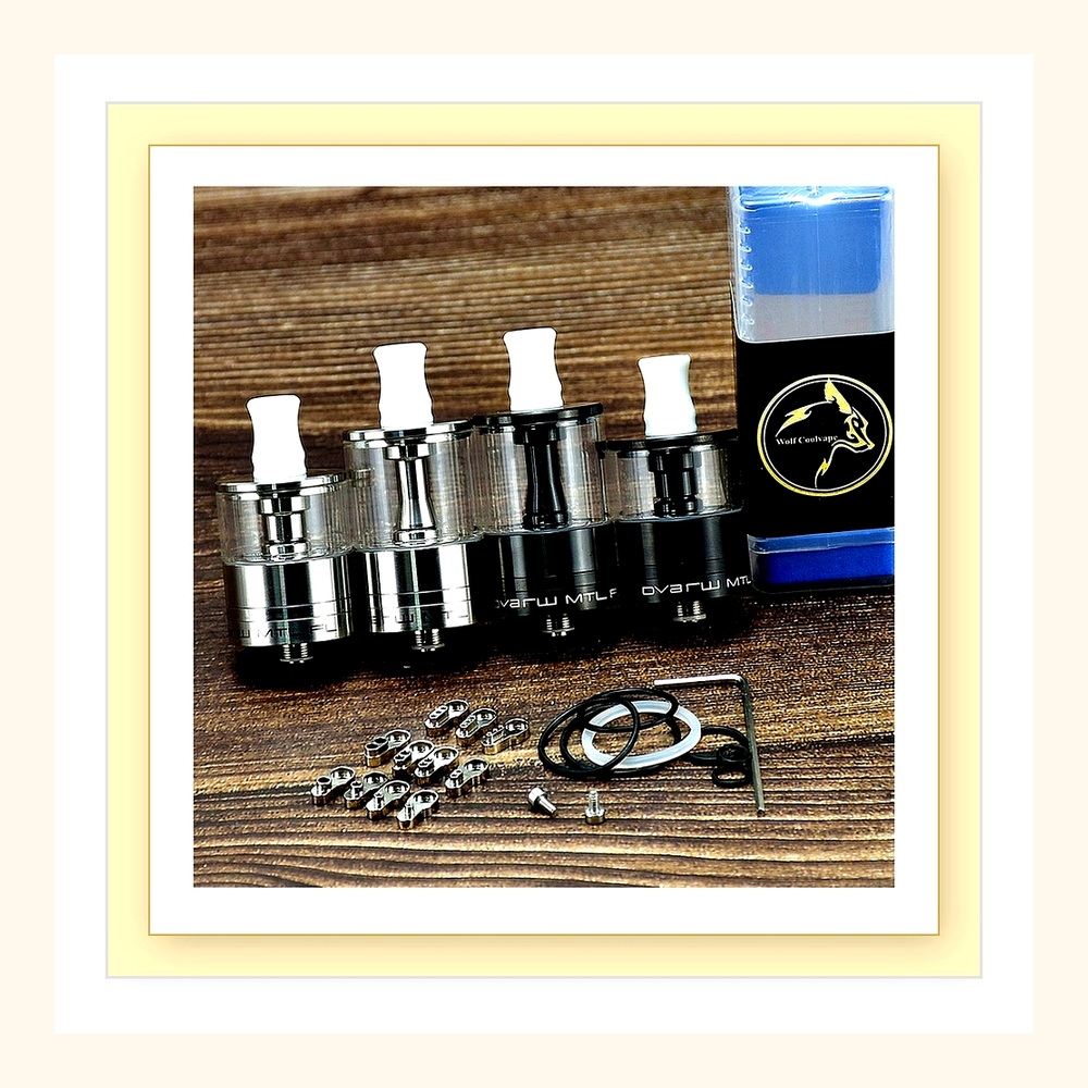 Dvarw MTL FL RTA 24mm Rebuilda - Vape Coil Replacement ulasan dan harga