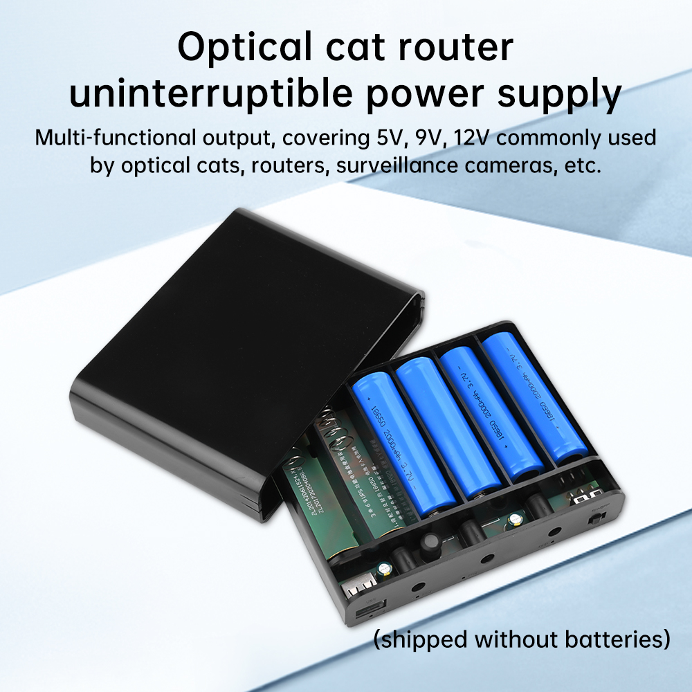 5V9V12V Output Power Bank Box  - Battery Case Storage ulasan dan harga