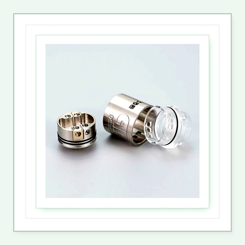 QP KALI V2 RDA 25mm Dual Coil  - Vape Coil Replacement ulasan dan harga