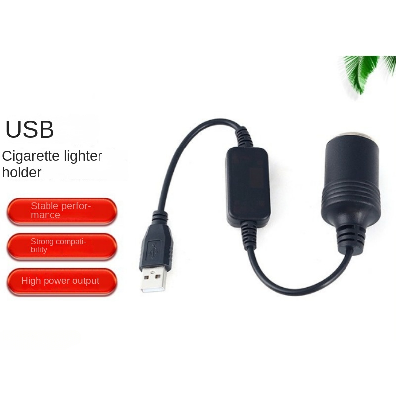 1pc 5V 2A USB To 12V Cigarette - Accessories Experts Vape ulasan dan harga