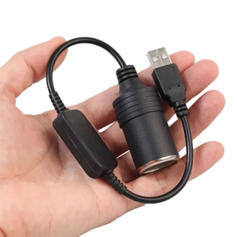 1pc 5V 2A USB To 12V Cigarette - Accessories Experts Vape ulasan dan harga