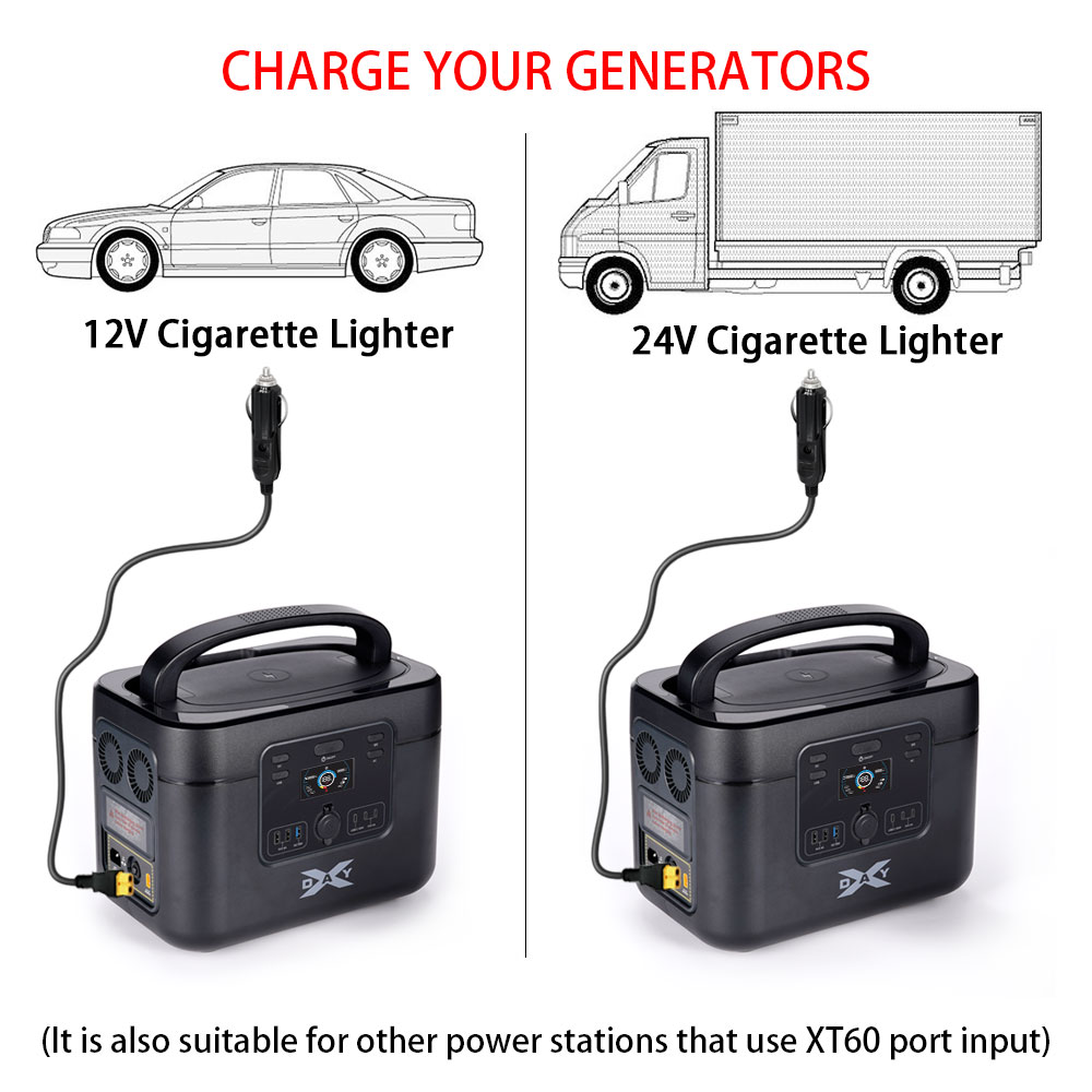 XT60 16AWG Plug Car Cigarette  - Accessories Experts Vape ulasan dan harga